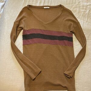 Promesa waffle knit long sleeve